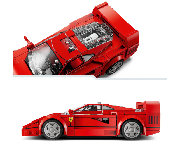 LEGO Speed Champions 76934 Supersamochód Ferrari F40 V29 - 1266186 - zdjęcie 5